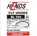HENDS Fly Hooks BL 554